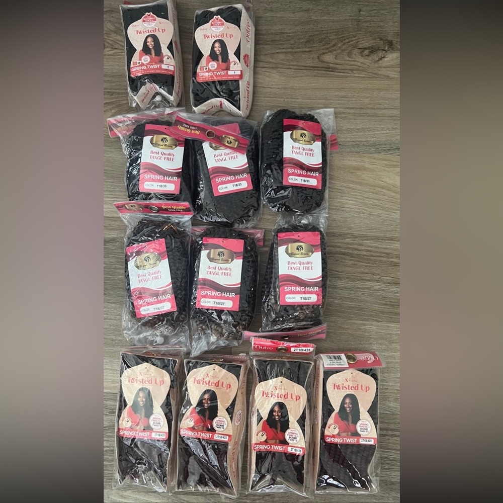 Spring Twist braiding hair LOT